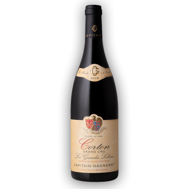 Corton Grand Cru "Les Grandes Lolières", Domaine Capitain-Gagnerot Corton Grand Cru "Les Grandes Lolières", Domaine Capitain-Gagnerot